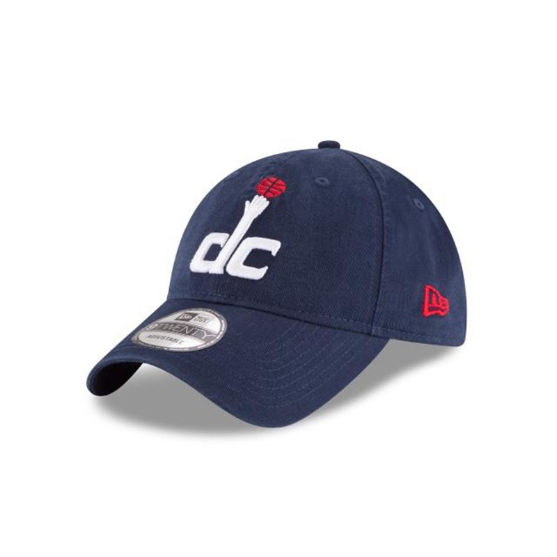 NBA Washington Wizards Core Classic 9Twenty Adjustable (WXH6529) - Blue New Era Caps